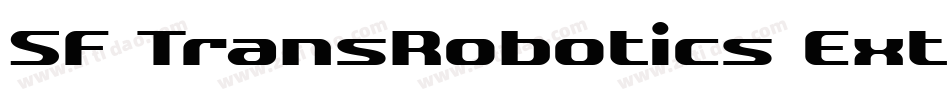 SF TransRobotics Extended字体转换